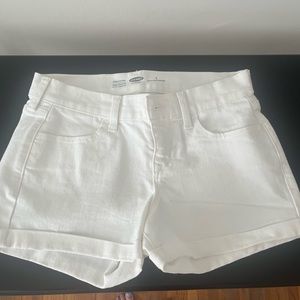 White Old Navy shorts size 2 - never worn